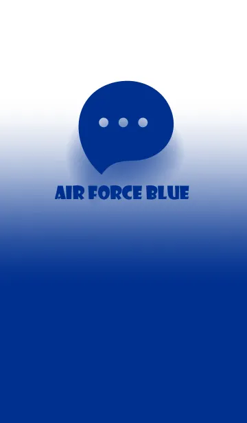 [LINE着せ替え] Air Force Blue & White Theme V.2 (JP)の画像1