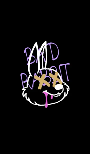 [LINE着せ替え] バッド ラビット 80の画像1