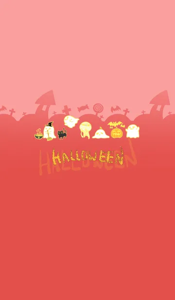 [LINE着せ替え] Halloween Carnival - Redの画像1