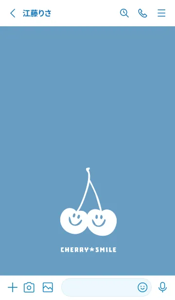 [LINE着せ替え] チェリー スマイル 131の画像2