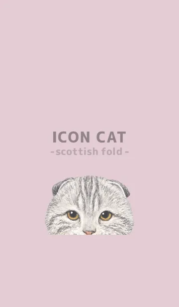 [LINE着せ替え] ICON CAT - スコティッシュ - PK/04[rev.]の画像1