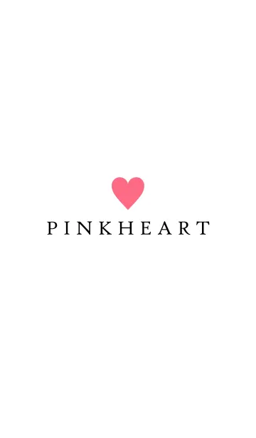 [LINE着せ替え] PINK HEART WHITE - 12 -の画像1