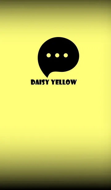 [LINE着せ替え] Daisy Yellow And Black V.3 (JP)の画像1