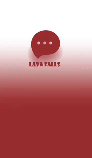 [LINE着せ替え] Lava falls & White Theme V.2 (JP)の画像1