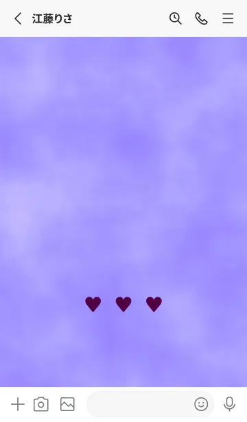 [LINE着せ替え] ♥♥♥3の画像2