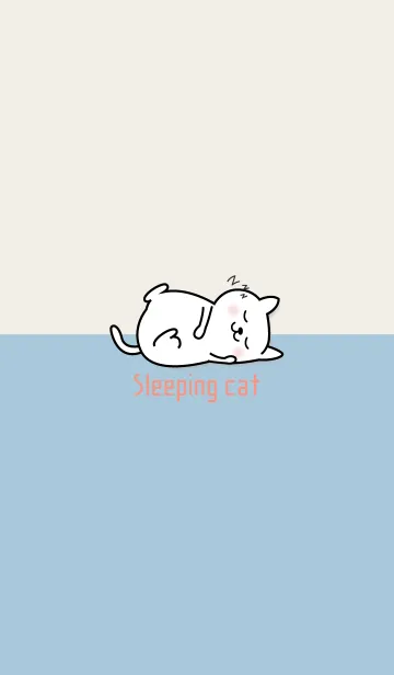 [LINE着せ替え] I am a Sleeping cat 36の画像1