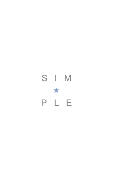 [LINE着せ替え] SIMPLE.STAR 4の画像1