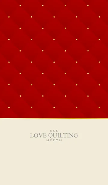 LOVE QUILTING RED 13の着せ替えメイン画像