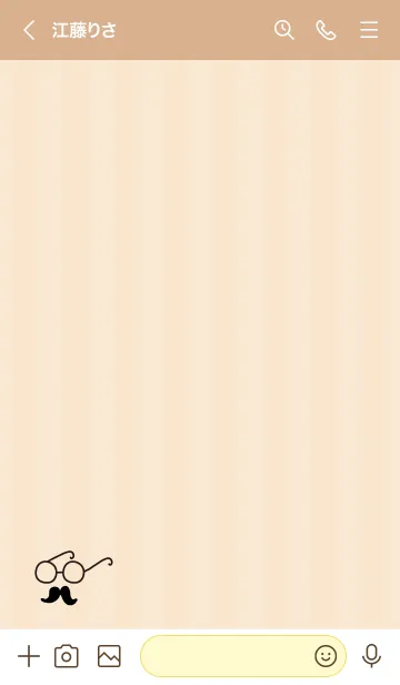 [LINE着せ替え] メガネと髭14の画像2