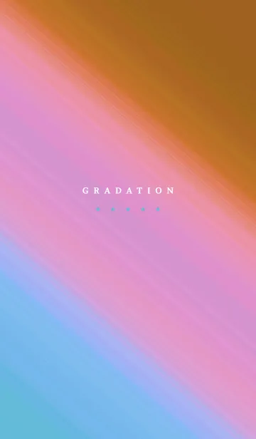 [LINE着せ替え] グラデーション ミニ スター 153の画像1