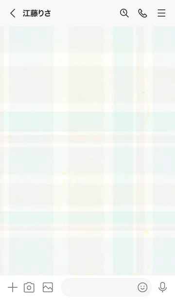 [LINE着せ替え] チェックくすみカラー13の画像2