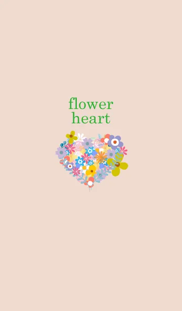 [LINE着せ替え] flower heart 7.の画像1