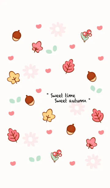 [LINE着せ替え] I love pastel autumn 2の画像1