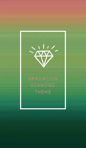 [LINE着せ替え] グラデーション ダイアモンド  168の画像1