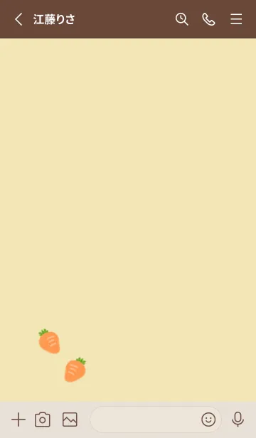 [LINE着せ替え] うさぎの落書き(パステル:03)の画像2