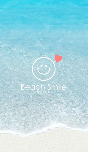 [LINE着せ替え] Beach Smile-LOVE 23の画像1