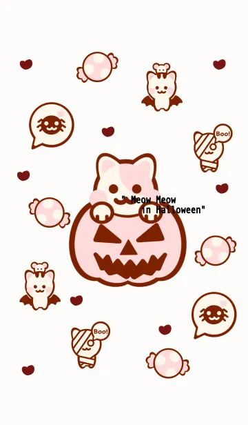 [LINE着せ替え] Halloween Pastel versionの画像1