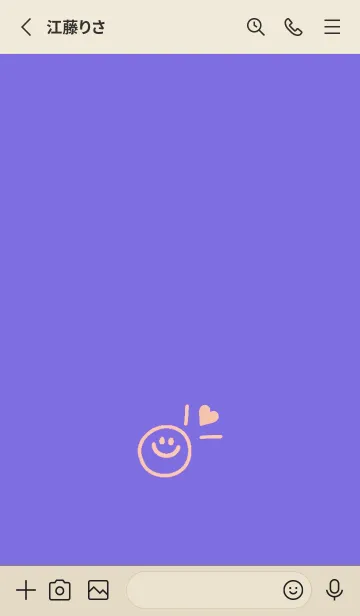 [LINE着せ替え] ミニ ラブ スマイル 159の画像2