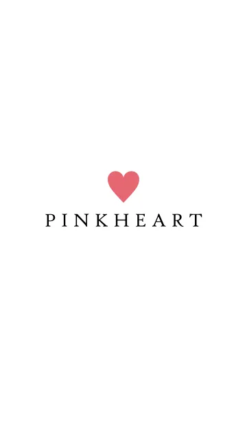 [LINE着せ替え] PINK HEART WHITE - 14 -の画像1