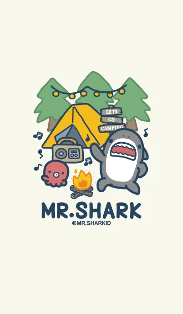 [LINE着せ替え] Mr. Shark 9.0+の画像1