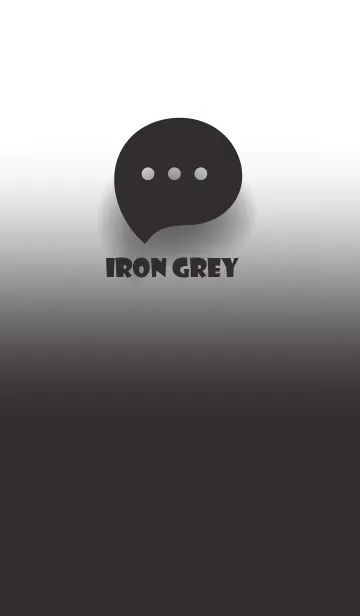 [LINE着せ替え] Iron Grey & White Theme V.2 (JP)の画像1