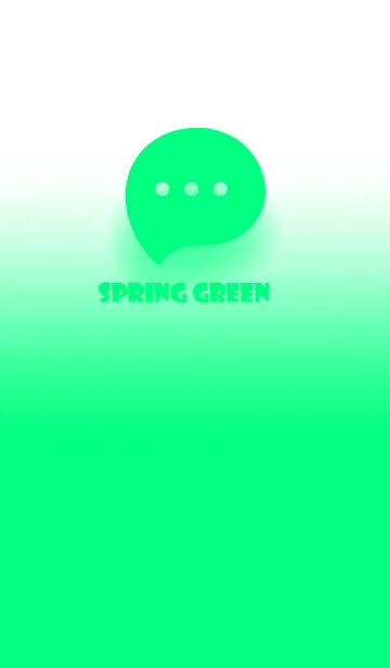 [LINE着せ替え] Spring Green & White Theme V.2 (JP)の画像1