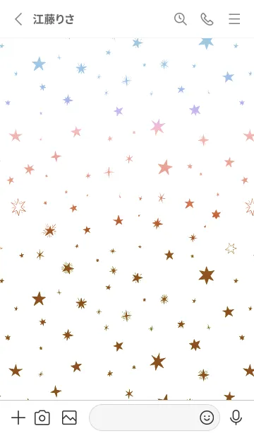 [LINE着せ替え] ミニ スターズ _52の画像2