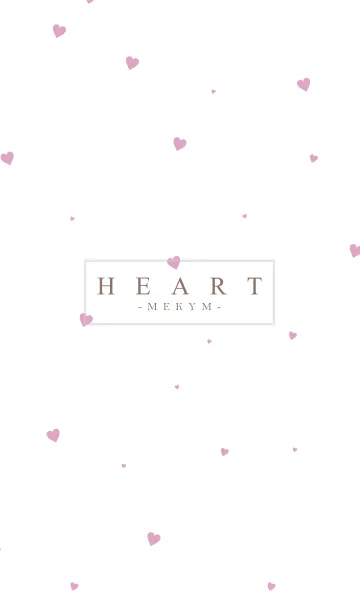 [LINE着せ替え] HEART Pink-MEKYM 29の画像1