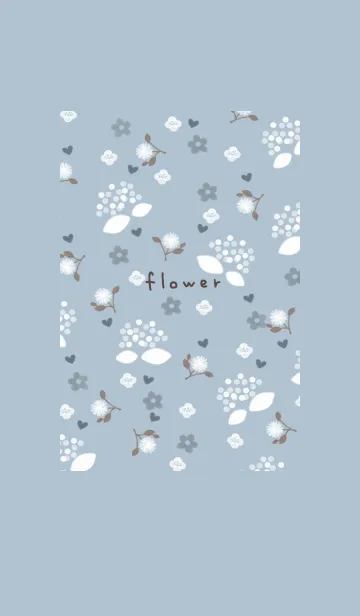 [LINE着せ替え] 北欧かわいいお花♪12の画像1