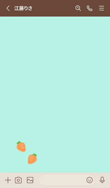 [LINE着せ替え] うさぎの落書き(パステル:06)の画像2