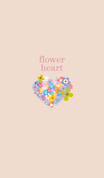 [LINE着せ替え] flower heart 8.の画像1