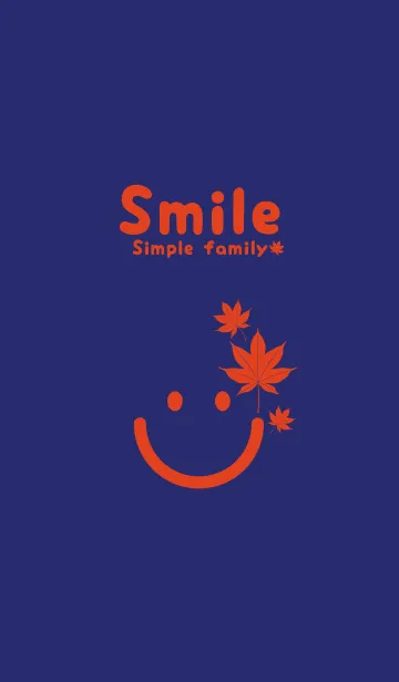 [LINE着せ替え] スマイル＆紅葉 マルベリーの画像1