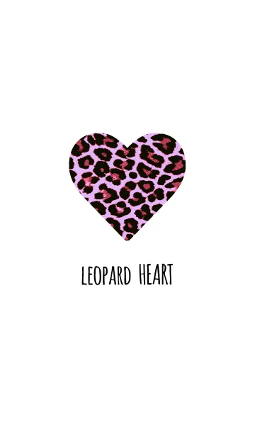 [LINE着せ替え] レオパード ハート 20の画像1