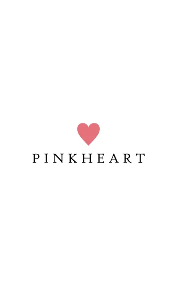 [LINE着せ替え] PINK HEART WHITE - 13 -の画像1