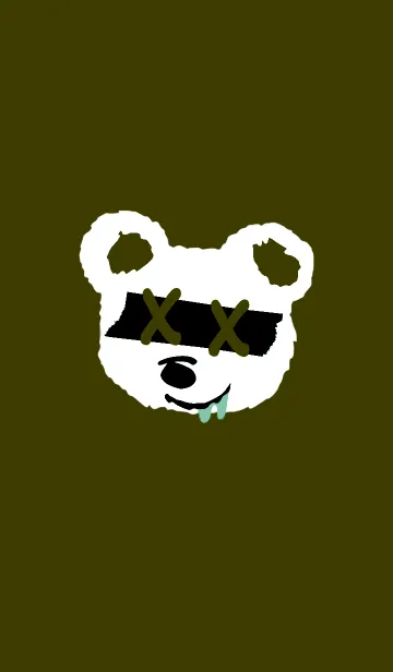 [LINE着せ替え] バッド べア 80の画像1