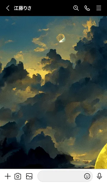 [LINE着せ替え] 金運の月 #1_10。の画像2