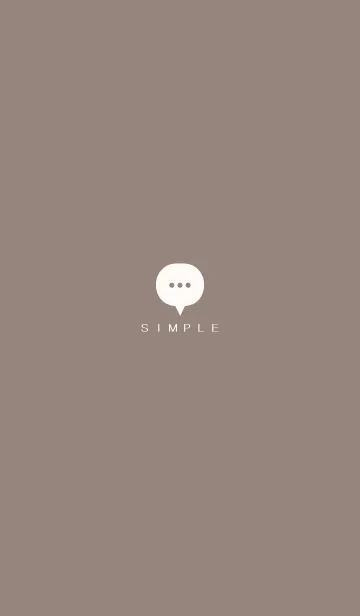 シンプル（beige brown)V.1315の着せ替えメイン画像