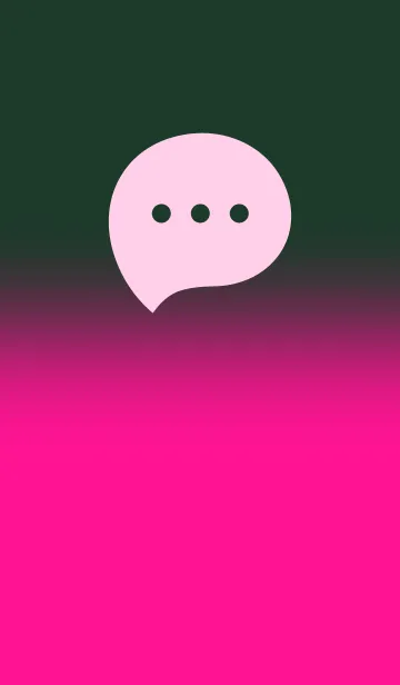 [LINE着せ替え] Deep Green & Deep Pink Theme V3 (JP)の画像1