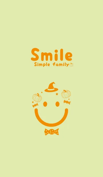 [LINE着せ替え] スマイル＆ハロウィン 若芽の画像1