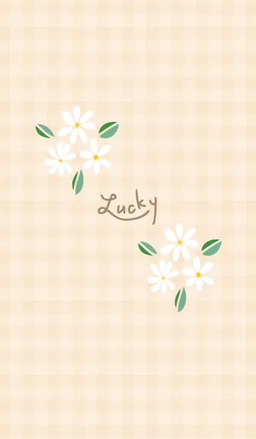 [LINE着せ替え] かわいい白い花束28の画像1