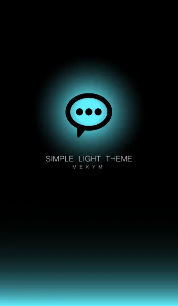 [LINE着せ替え] SIMPLE LIGHT ICON-GRADATION 20の画像1