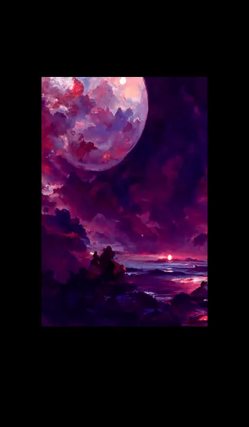 [LINE着せ替え] 癒やしの月 #1_30。の画像1