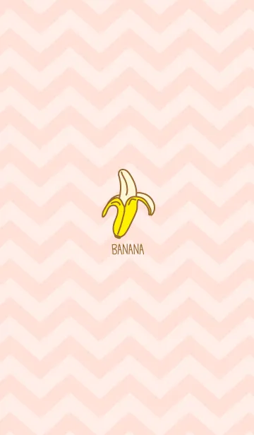 [LINE着せ替え] バナナ シンプル15の画像1