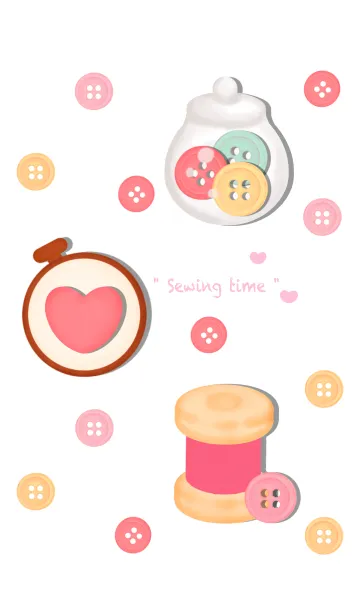 [LINE着せ替え] Wonder sewing time 3の画像1