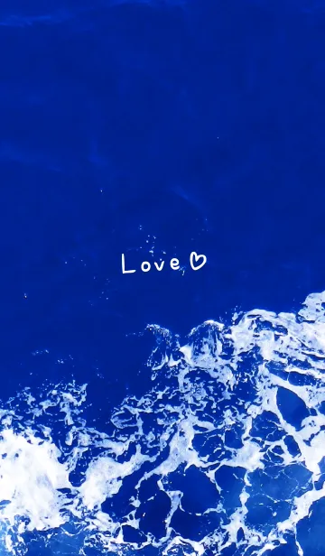 [LINE着せ替え] めっちゃ青い海8の画像1