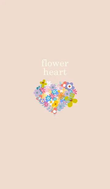 [LINE着せ替え] flower heart 9.の画像1