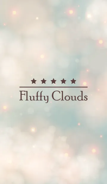 [LINE着せ替え] Fluffy Clouds RETRO-MEKYM 9の画像1