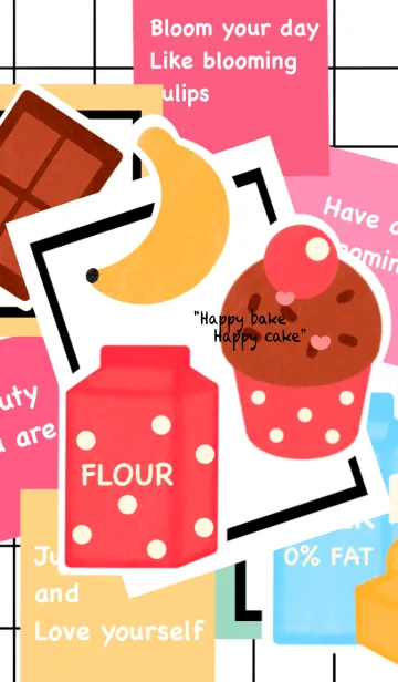 [LINE着せ替え] Banana cupcake 5の画像1