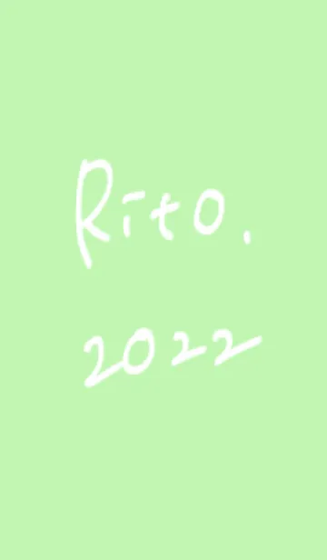 [LINE着せ替え] Rito. 2022の画像1