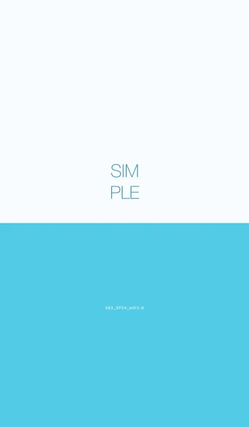 [LINE着せ替え] 492_24_ブルー3-9の画像1